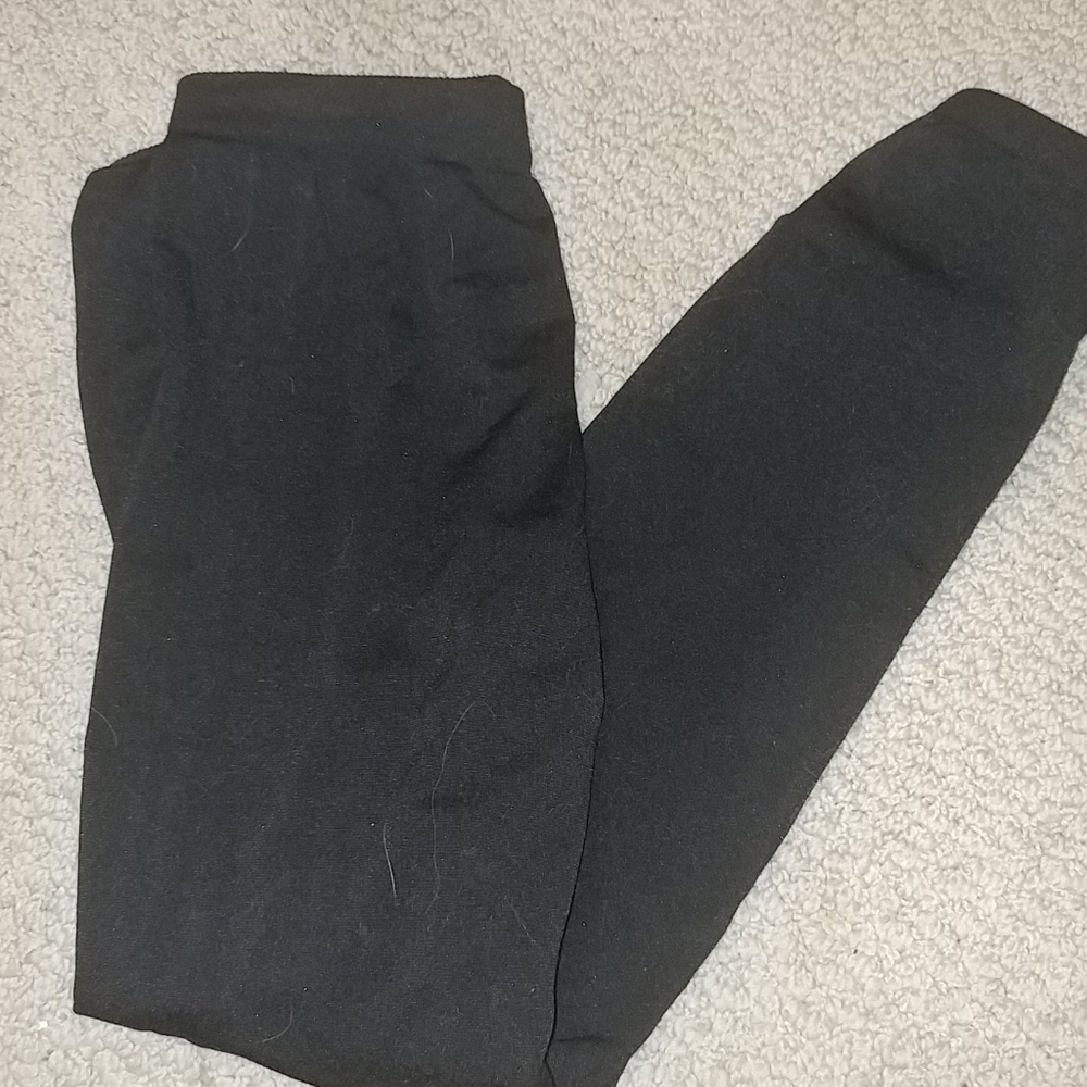 Girls Lemon Drop Compression Leggings